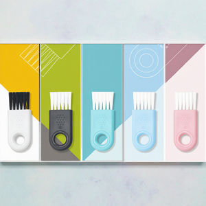 Cepillo <span class=keywords><strong>de</strong></span> limpieza <span class=keywords><strong>de</strong></span> cocina pequeño con cerdas <span class=keywords><strong>de</strong></span> plástico suave y nailon Diseño mini para una limpieza efectiva - Product Image 4