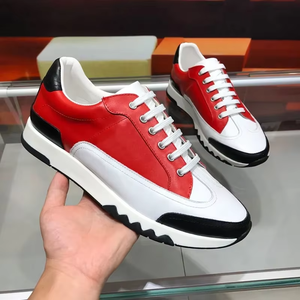 2026 New <b>Top</b> Women Famous Brands Genuine Leather Sneaker High Quality Shoes Designer Luxury Shoes For Men - Product Image 4