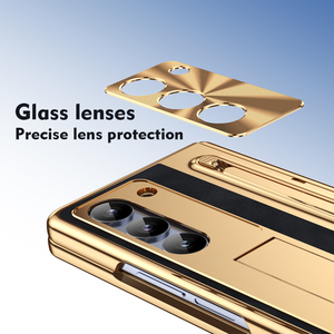 Coque de téléphone CHAOYIDIAN avec fente pour stylo et support, protection de charnière pour Samsung Galaxy <span class=keywords><strong>Z</strong></span> <span class=keywords><strong>Fold</strong></span> 7 6 5 <span class=keywords><strong>4</strong></span> 3 Fold6 Fold5 - Product Image 2