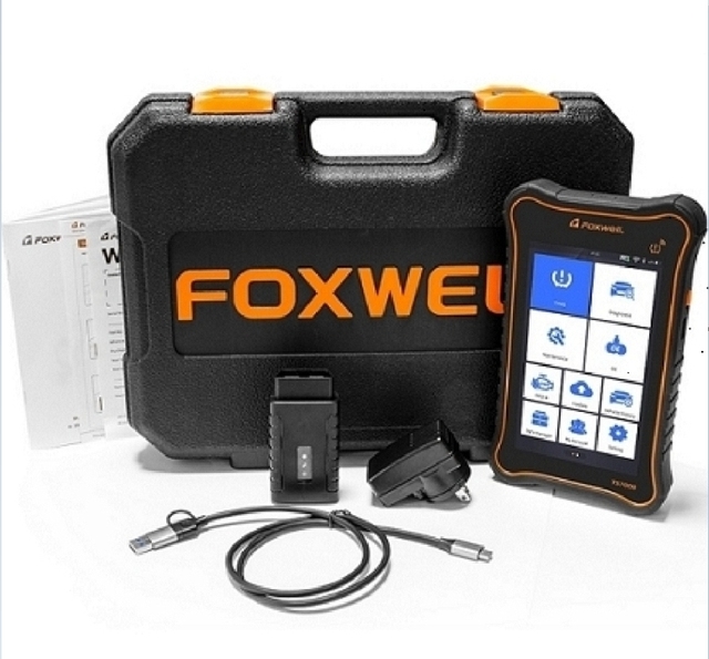 TS7000 2 in 1 Car OBD Diagnostics and TPMS Scanner Tool FOXWELL Faulty Code Scan Tool With TPMS, ABS, DPF, EPB 35 Reset Function