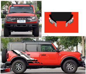 Calcomanía Decorativa Lateral para Carrocería de Auto, Estilo Deportivo de Carreras, para <span class=keywords><strong>Ford</strong></span> <span class=keywords><strong>Bronco</strong></span> SUV, Decoración de Vinilo Hardcore Raptor, Accesorios de Auto Tuning - Product Image 6