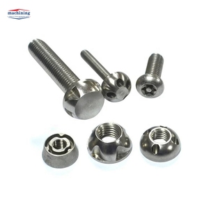 Pentagone Swift Pigtail Vis Pentalobe <span class=keywords><strong>Tour</strong></span> M6 Y Type Boulons Vis De Sécurité Keps Écrous Boule Noire Jimny Écrou Boulon Joint Boulon De Verrouillage Boulon - Product Image 2