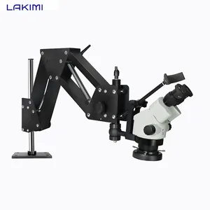 Microscopio stereoscopico 7X-90X Zoom luce LED microscopio binoculare per gioielli LK-MS01A per incisione