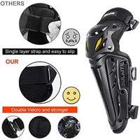 Protector de Codo y Rodilla para Motociclismo, Protección para Motociclistas, Protector de Codo para Motocross, Motocicleta Todoterreno, MTB, Certificación CE