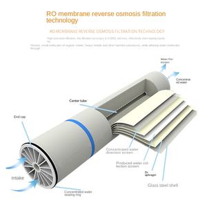 Equipo de <span class=keywords><strong>Agua</strong></span> <span class=keywords><strong>purificada</strong></span> de ósmosis inversa RO de 0,5 toneladas de una sola etapa Control automático con núcleo de motor <span class=keywords><strong>Agua</strong></span> desionizada - Product Image 4