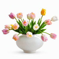 Fleurs artificielles en PU Joho Parrot Tulip en gros OEM ODM Offre de vente en gros Fournisseur d'usine Importateur Commande