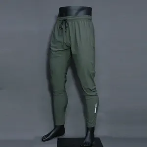 Pantalons de Fitness pour hommes, pantalons de survêtement d'été, séchage rapide, entraînement, de sport extensibles