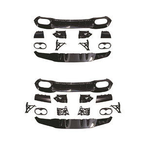 Kits de carrosserie automobile, diffuseur arrière pour Mercedes-Benz Classe A W177, mise à niveau vers AMG35/<span class=keywords><strong>AMG45</strong></span> 2019-2024, pour berline/hatchback - Product Image 3