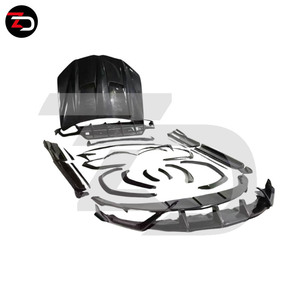 Kit carrosserie de style haut de gamme au <span class=keywords><strong>prix</strong></span> d'usine pour <span class=keywords><strong>URUS</strong></span> 2018 à 2021 avec lèvre avant, diffuseur arrière, couvre-portes, spoiler et capot - Product Image 4