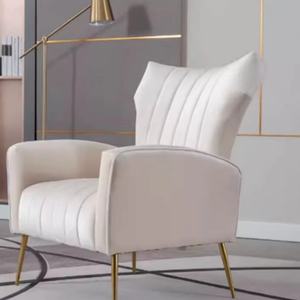 <b>Velvet</b> Fabric with Gold Metal Legs Other Home Furniture Accent Armchair Luxury Living Room <b>Velvet</b> Leisure - Product Image 6