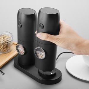 Moulins à herbes automatiques à capteur de gravité DD1016 en gros, nouveaux moulinets à sel et poivre rechargeables à piles - Product Image 3