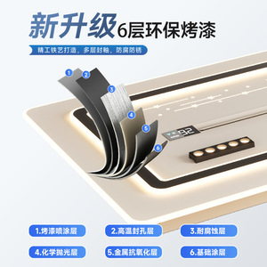 <b>Ceiling</b> Fan <b>Light</b> With Negative Ion Purification <b>Led</b> <b>Light</b> For Living Room Bedroom - Product Image 5