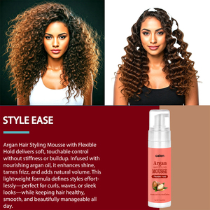 <span class=keywords><strong>Mousse</strong></span> <span class=keywords><strong>coiffante</strong></span> <span class=keywords><strong>à</strong></span> <span class=keywords><strong>l</strong></span>'<span class=keywords><strong>huile</strong></span> <span class=keywords><strong>d</strong></span>'<span class=keywords><strong>argan</strong></span> <span class=keywords><strong>à</strong></span> tenue forte et <span class=keywords><strong>à</strong></span> vente chaude <span class=keywords><strong>mousse</strong></span> <span class=keywords><strong>coiffante</strong></span> pour cheveux de souris de marque privée pour cheveux bouclés - Product Image 5