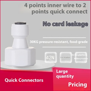 Phụ kiện máy lọc nước kết nối nhanh Phụ kiện dây bên trong 2 điểm thẳng thông qua kết nối nhanh - Product Image 3