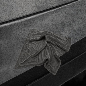 ผ้าขนหนูเช็ดรถไมโครไฟเบอร์สองด้าน1200gsm ผ้าขนหนูนุ่มมีรายละเอียดสำหรับทำความสะอาดยานยนต์ที่มีประสิทธิภาพ - Product Image 2