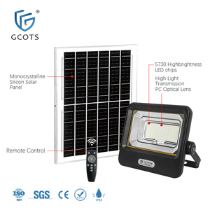 GCOTS Outdoor 50W 100W 200W 300W 400W 500W 600W High Brightness Solar LED <b>Flood</b> <b>Light</b> IP65 Waterproof - Product Image 3