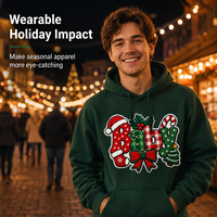 Grands badges brodés personnalisés en chenille pour Noël, pour vestes universitaires, sweats à capuche, sacs fourre-tout, vente en gros, MOQ 50 pièces