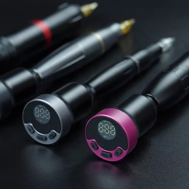 1600MA Digital Rechargeable RCA/3.5 Connector Microblading Pmu Tattoo Machine Battery RCA DC Wireless Tattoo Power Supply