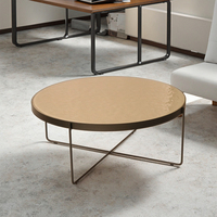 Vente chaude Table Basse En Verre Trempé 6 + 6MM Dessus De Table Moins Cher Moderne Meubles De Salon Décoratif Table À Manger Ensembles