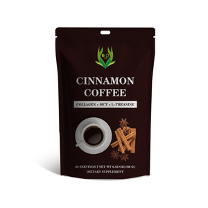 Café con Canela de Venta Caliente: Aumenta la Energía Diaria, Mejora el Enfoque, Energía Sostenida, Reduce el Apetito, Salud para Articulaciones y Movilidad, Cabello Saludable - Product Image 1