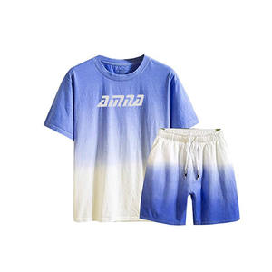 Combinaisons de Yoga professionnelles, pull d'été pour hommes, ensemble de Jogging respirant - Product Image 6