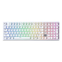 Clavier de jeu mécanique sans fil LEOBOG Hi98C Pro 98 touches, trois modes, fixation par joint en aluminium, échange à chaud, RGB, batterie 8000 mAh