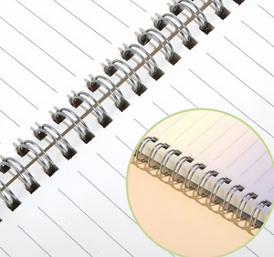 Quaderni a Spirale Colorati di Alta Qualità con Design Orizzontale, 40 Fogli (80 Pagine) per Studio e Uso Ufficio, Formato A5 con Copertina in PP - Product Image 3