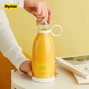 Myriver – presse-agrumes Portable avec Logo personnalisé, classique de haute qualité, nouveau mélangeur de fruits électrique à rotation, presse-agrumes à main frais