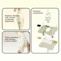 Pu Portable 3 Mode Électrique Massage Jambe Machine Appareil De Massage Des Jambes Air Chaud Jambe Compression Masseur pour La Relaxation De La Circulation