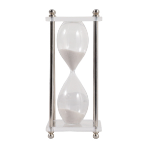 Clessidra rettangolare moderna in vetro acrilico, decorazione per la casa, ideale per bagno, ufficio, soggiorno - Product Image 4