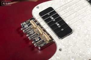 Vente directe d'usine Grote <span class=keywords><strong>Telecaster</strong></span> Guitar, corps en acajou, manche en palissandre, micros P90, pièces chromées - Product Image 3