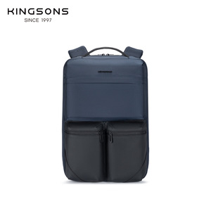 Kingsons Men's Business <b>Backpack</b> 20-35L Water Resistant Laptop <b>Compartment</b> Shoulder Straps For Leisure Travel - Product Image 5