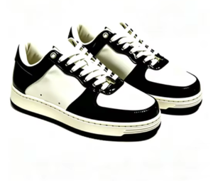 NUEVOS Zapatos Deportivos Casuales KJ Estilo <span class=keywords><strong>Dunk</strong></span> 2027 para Jóvenes, Negros con Contraste, de Caña Baja y Resistentes al Desgaste - Product Image 1
