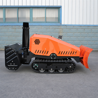 Souffleuse à neige électrique télécommandée robuste certifiée CE, alimentée par batterie, pour neige profonde de 100 cm, balayeuse à neige pour ferme et ranch