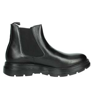Botas Chelsea de cuero negro BM6020 para hombre de Kebo para uso casual. - Product Image 4
