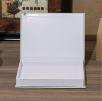 Boîte de rangement pour faux livres moderne personnalisée Faux livres en lin pour étagère Décoration Table basse Livre