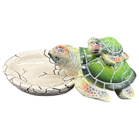 Statue de tortue 3D personnalisée, best-seller, décoration d'intérieur, souvenir touristique, figurine en résine, cadeau d'anniversaire, design océanique