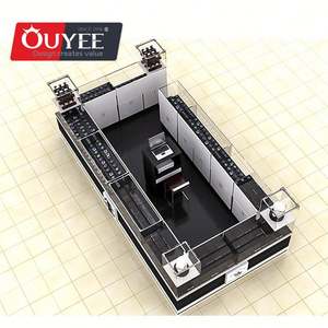 Tienda óptica al por menor Diseño interior Pantalla al por mayor Quiosco óptico personalizado de madera - Product Image 1