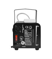 Machine à fumée mini 400W avec télécommande sans fil, chauffage rapide, pour Halloween, mariage, DJ, discothèque, fête, effets de scène