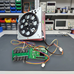 Kit de Placa Principal y Tolva de Monedas para Máquina de Cambio de Monedas – Pantalla LED Dual, Precableado, 12V CC, Kit de Repuesto - Product Image 3