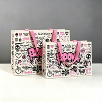 Bolsas de Papel Reciclado con Logotipo Personalizado, Asas de Cuerda de Algodón, Grabado/Grabado en Relieve Personalizado, Impresión en Serigrafía para Ropa