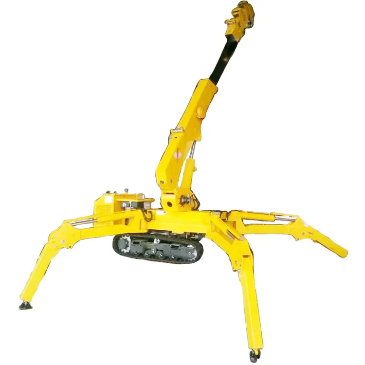 Easy to use strong lifting capacity 360 rotationmini crawler crane