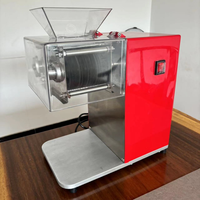 Nouvelle machine automatique de découpe de viande pour restaurant et boucherie, en acier inoxydable, lames amovibles, pour trancher et déchiqueter la viande fraîche