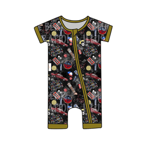 Romper Bayi Bambu Custom, Pakaian Bayi Baru Lahir 95% Bambu 5% Spandex, Lembut, Lucu, Resleting, Romper Bayi Resleting 2 Arah, Pakaian Bayi Baru Lahir - Product Image 5