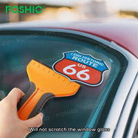 Grattoir à lame en plastique multi-usages Foshio, outil de nettoyage des vitres de voiture