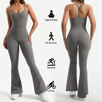 Service OEM : Vêtements de sport pour femmes, combinaisons de yoga, ensembles de fitness, combinaisons, tenues de gym en Spandex/Nylon extensible dans les quatre sens