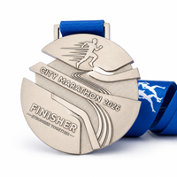 Médailles personnalisées pour la course à pied, la natation, le taekwondo, le tennis, le football, le tir, le volley-ball, médailles vierges, trophées sportifs en métal