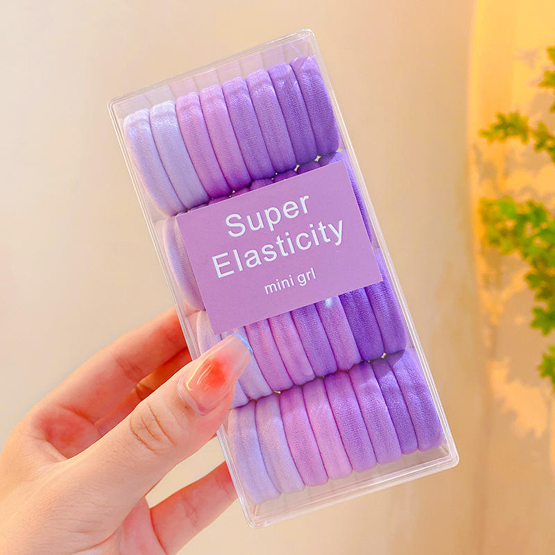 5แหวนผ้าขนหนูสีม่วง