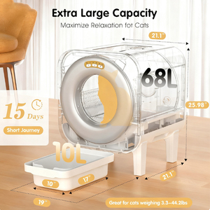 Gran oferta, caja de arena para <span class=keywords><strong>gatos</strong></span> autolimpiante inteligente, caja de arena autolimpiante para <span class=keywords><strong>gatos</strong></span>, caja de arena inteligente para <span class=keywords><strong>gatos</strong></span> - Product Image 5