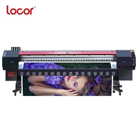 Impresora Plotter Locor/Mimage de 3.2m (10 pies) para Exteriores, Impresora Publicitaria Dx5/xp600/dx7 para Lonas, Adhesivos, Pancartas Flexibles, Papel Tapiz